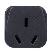 Picture of Portable Three-hole AU to UK Plug Socket Power Adapter with Fuse
