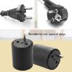 EU to Switzerland Convertible Plug With Ground Wire Travel Adaptor - 5