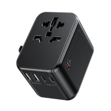 Picture of WK WP-U03 30W Multi Plug Travel Charger (Black)