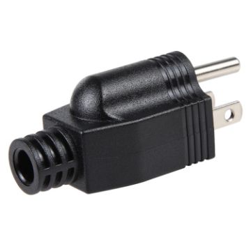 Picture of US Plug Male AC Wall Universal Travel Power Socket Plug Adapter (Black)