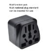 Picture of 10 PCS WY-6 10A 250V Porous US Conversion Plug (Black)