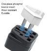 Picture of 10 PCS WY-6 10A 250V Porous US Conversion Plug (Black)