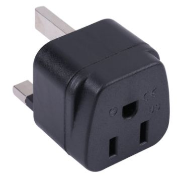Picture of Portable Three-hole US to UK Plug Socket Power Adapter