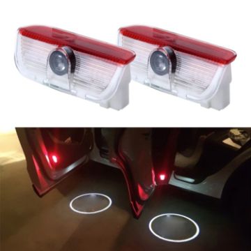 Picture of 2 PCS LED Car Door Welcome Logo Car Brand 3D Shadow Light for Volkswagen