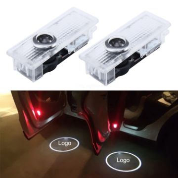 Picture of 2 PCS LED Car Door Welcome Logo Car Brand 3D Shadow Light for 2011-2014 Version BMW Mini