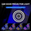 LED Infrared Induction Car Door Welcome Light Night Projection Ambient Light - 7