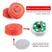 2 PCS Car Door Magnetic Warning Strobe Light Lamp - Green Light - 3