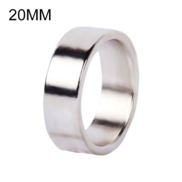 Picture of Inner Diameter 20mm Magnetic PK Ring Magic Props (Silver)