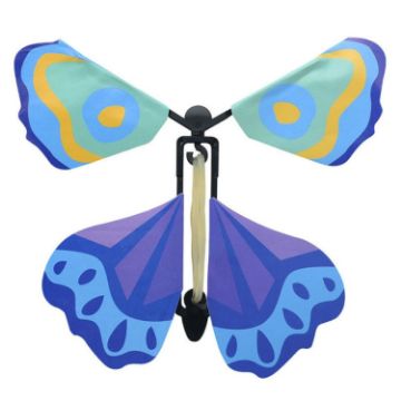 Picture of Magic Science Novelty Flying Butterfly Toy Magic Props (Blue + Violet)