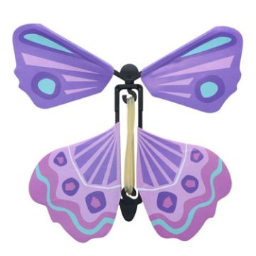 Picture of Magic Science Novelty Flying Butterfly Toy Magic Props (Violet)