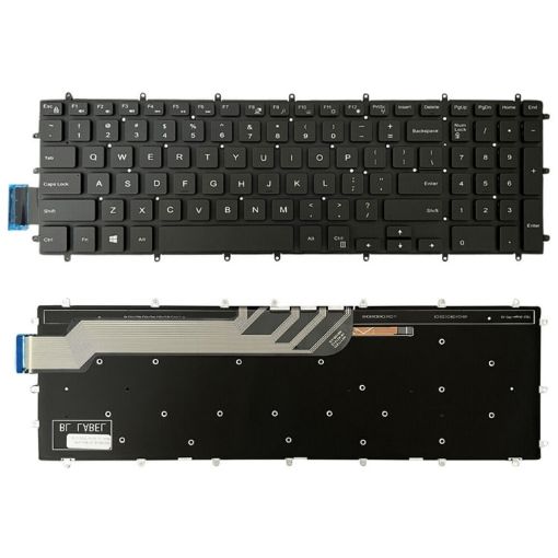 US Version White Word Laptop Keyboard For Dell G3 3579 3779/G5 5587/G7 7588 - 1