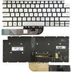 Dell Inspiron 7490/Vostro 5390 US Backlight Laptop Keyboard - Silver - 1