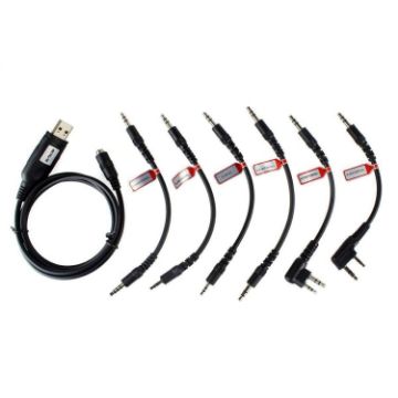 Picture of RETEVIS C9002 6 In 1 USB Program Programming Cable Adapter Write Frequency Line Set