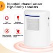2 in 1 PIR Infrared Sensors Wireless Doorbell Alarm Detector - 6