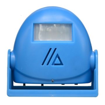 Picture of Wireless Intelligent Doorbell Infrared Motion Sensor Voice Prompter Warning Door Bell Alarm (Blue)