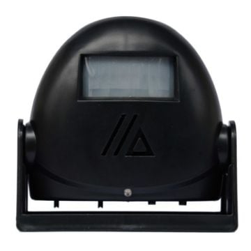 Picture of Wireless Intelligent Doorbell Infrared Motion Sensor Voice Prompter Warning Door Bell Alarm (Black)