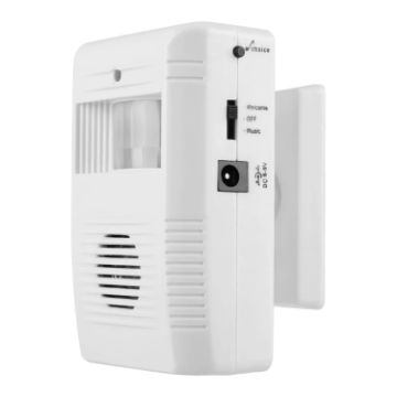 Picture of Infrared Sensor Electronic Guest Welcome Doorbell (White)