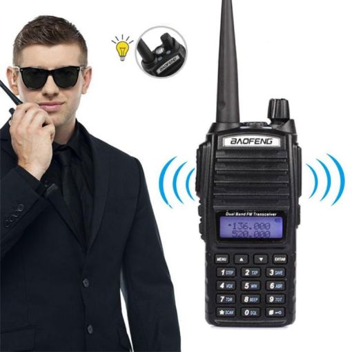 BaoFeng UV-82 5W Dual Band Two-Way Radio FM VHF UHF Handheld Walkie Talkie - 1