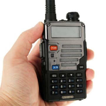 Picture of BAOFENG UV-5RE Professional Dual Band Transceiver FM Two Way Radio Walkie Talkie Transmitter (Black)