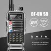 Picture of Baofeng BF-UV5R Plus S9 FM Interphone Handheld Walkie Talkie, US Plug (Silver)