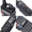 Picture of Baofeng BF-UV5R Plus S9 FM Interphone Handheld Walkie Talkie, US Plug (Red)