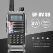 Picture of Baofeng BF-UV5R Plus S9 FM Interphone Handheld Walkie Talkie, EU Plug (Silver)