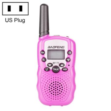 Picture of 2 PCS BaoFeng BF-T3 1W Children Single Band Radio Handheld Walkie Talkie with Monitor Function, US Plug