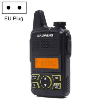 Picture of BaoFeng BF-T1 Single Band Radio Handheld Walkie Talkie, EU Plug
