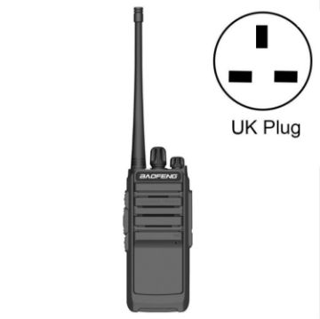 Picture of Baofeng BF-898plus Handheld Outdoor 50km Mini FM High Power Walkie Talkie, Plug Specifications:UK Plug