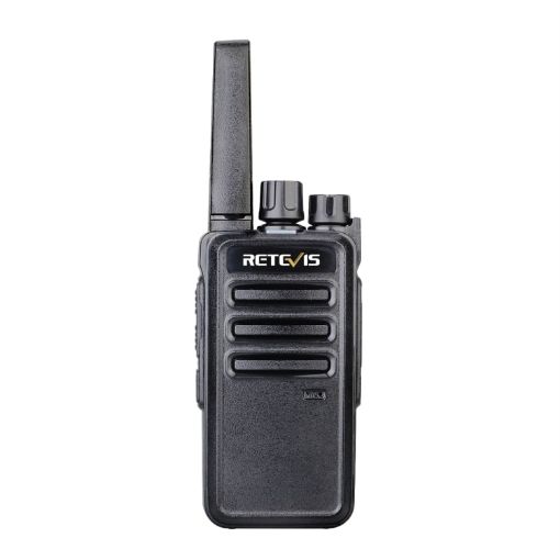 RETEVIS RT668 Two Way Radio Handheld Walkie Talkie EU Plug Black - 1