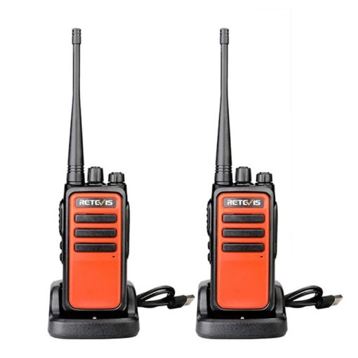 RETEVIS RT66 PMR446 Two Way Radio Handheld Walkie Talkie EU Plug - 1