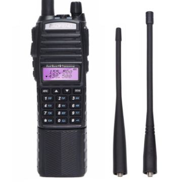 Picture of BaoFeng UV-82T Tri-Band Two-Way Radio Dual Antenna Handheld Walkie Talkie, EU Plug
