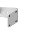 Aluminum Charger Holder for Fitbit Versa - Fast Charging (Silver) - 7