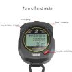Picture of YS Electronic Stopwatch Timer Training Running Watch, Style: YS-830 30 Memories (Black)