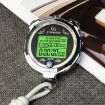 Picture of YS Running Training Stopwatch Timer Metal Luminous Stopwatch, Style: One Hundred Memory