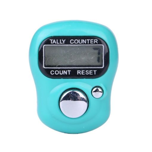 Picture of 10 PCS Plastic Finger Counter Manual Ring Style Mini Electronic Counter, Random Colour Delivery