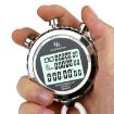 Picture of YS Metal Stopwatch 3 Rows Display Running Training Electronic Timers, Style: YS-5100 100 Memories