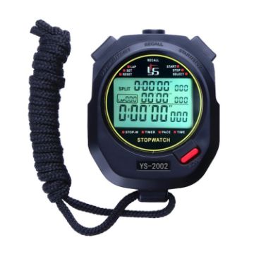 Picture of YS Millisecond Stopwatch Timer Running Training Referee Stopwatch, Style: YS2002 200 Memory