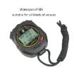 Picture of YS Electronic Stopwatch Timer Training Running Watch, Style: YS-8100 100 Memories (White)