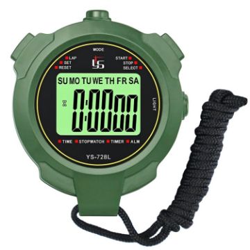 Picture of YS Stopwatch Timer Training Sports Fitness Night Light Code Table (YS-728L)