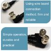 BNC Male to Male Elbow Coaxial Cable, 2m Length - 4
