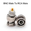 Picture of BNC Male To RCA Male Connection Cable Copper HD Video Coaxial Cable Monitoring Cable, Length: 3m
