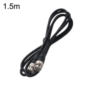 Picture of BNC Male To Male Straight Head Cable Coaxial Cable Video Jumper, Length: 1.5m