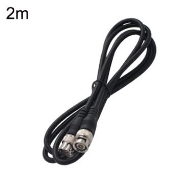 Picture of BNC Male To Male Straight Head Cable Coaxial Cable Video Jumper, Length: 2m