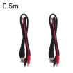 2pcs BNC To 2 x Crocodile Clips Coaxial Cable Video Cable - 1