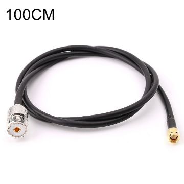 Picture of RG58 UHF Female to SMA Male Connecting Cable, Length: 100cm