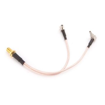 Picture of RG316 SMA Female to CRC9-TS9 Connector Cable Extension, Length: 15cm