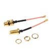 5 PCS RG178 Ufl/IPX/IPEX to SMA Female Adapter Cable, 5cm - 2