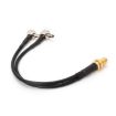 RG174 SMA Female to 2 x TS9 Male Cable Extension 15cm - 2