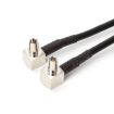 RG174 SMA Female to 2 x TS9 Male Cable Extension 15cm - 3